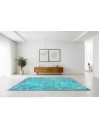 Turkoosi Turkki vintage matot  273 x 171 cm