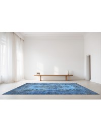 Bleu Turc Tapis vintage 260 x 178 cm - view 2