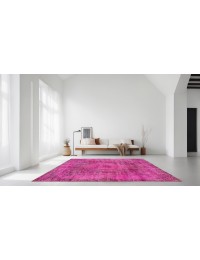 Roze Turkije Vintage Tapijt 264 x 165 cm - view 1