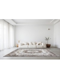 Grau Türkei Vintage Teppich  296 x 190 cm
