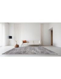 Gris Turquía Alfombra vintage 300 x 175 cm - view 2