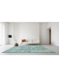 Sininen Turkki vintage matot  264 x 160 cm