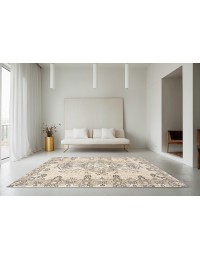 Beige Turkiet vintage matta  273 x 168 cm