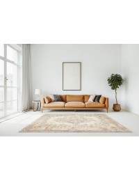 Beige Türkei Vintage Teppich 204 x 112 cm - view 2