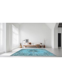 Blue Turkey Vintage Carpet 215 x 110 cm - view 2