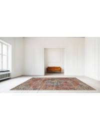 Roze Turkije Vintage Tapijt 180 x 85 cm - view 1