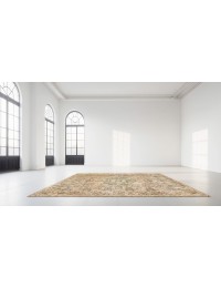 Beige Turc Tapis vintage  305 x 215 cm