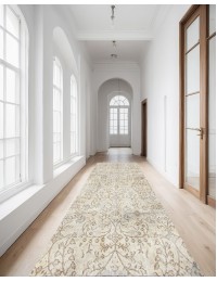 Beige Turquía Alfombra vintage 190 x 88 cm - view 1