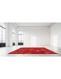 Rojo Turquía Alfombra vintage  195 x 110 cm