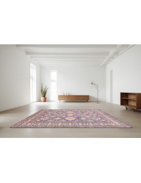Púrpura Afghanistan Alfombra Kazak 205 x 150 cm - view 2