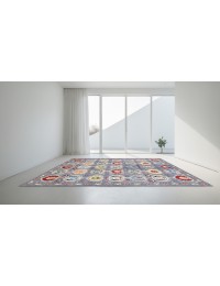 Gris Afghanistan Alfombra Kazak 293 x 198 cm - view 1