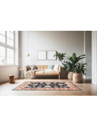 Noir Afghanistan Tapis Ziegler 122 x 83 cm - view 2