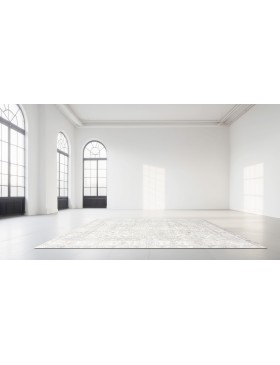 Beige Persan Tapis Persan vintage  279 x 191 cm