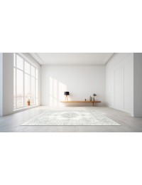 Beige Persien Persisk Vintagetæppe 273 x 176 cm - view 1