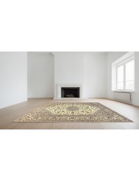 Beige Persiano Kashan 296 x 203 cm - view 1
