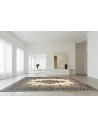 Beige Persien Kerman 377 x 270 cm - view 1