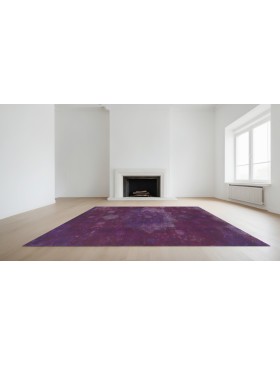 Viola Persiano Tappeto vintage persiano 210 x 108 cm - view 1