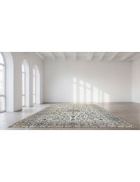 Blå persia Persisk teppe 427 x 285 cm - view 2