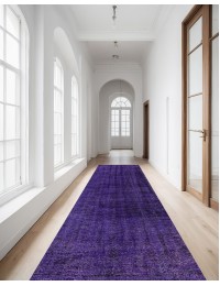 Lilla Tyrkiet Vintagetæppe 232 x 90 cm - view 2