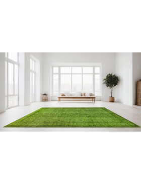 Vert Turc Tapis  vintage  267 x 170 cm