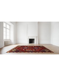 Rouge Persan Tapis persan  278 x 177 cm