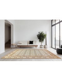 Beige Persiano Tappeto persiano 389 x 303 cm - view 1