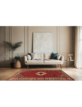 Rouge Persan Tapis persan  220 x 135 cm