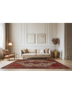 Röda Persien Persisk matta  225 x 130 cm