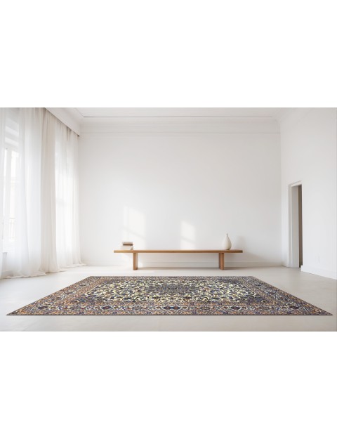 Beige Persan Kashan  341 x 243 cm