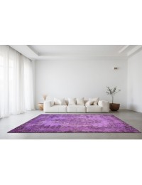 Lila Türkei Vintage Teppich  293 x 197 cm