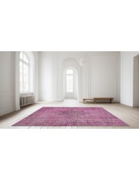 Rosa Türkei Vintage Teppich 255 x 162 cm - view 1