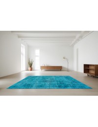 Blauw Turkije Vintage Tapijt 270 x 180 cm - view 2