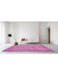 Rosa Turkiet vintage matta  285 x 167 cm