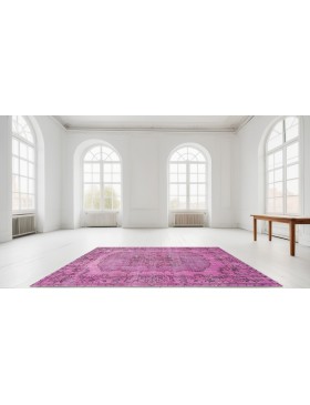 Pink  Turkey Vintage Carpet  250 x 160 cm