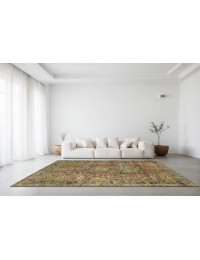 Geel Turkije Vintage Tapijt 260 x 166 cm - view 2