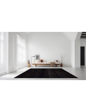 Svart Pakistan Gabbeh 245 x 168 cm - view 1