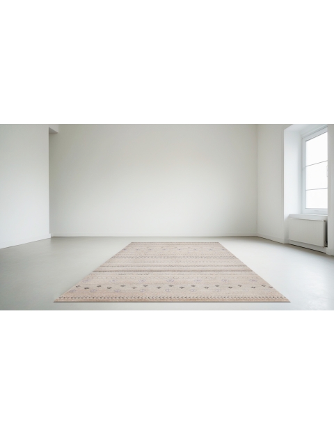 Beige Pakistan Gabbeh 192 x 130 cm - view 1