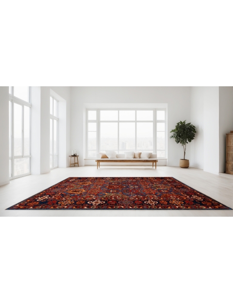 Rot Pakistan Ziegler Teppich 300 x 253 cm - view 1