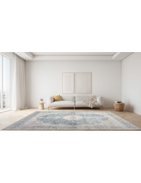 Blau Persien Persischer Vintage Teppich 308 x 207 cm - view 1