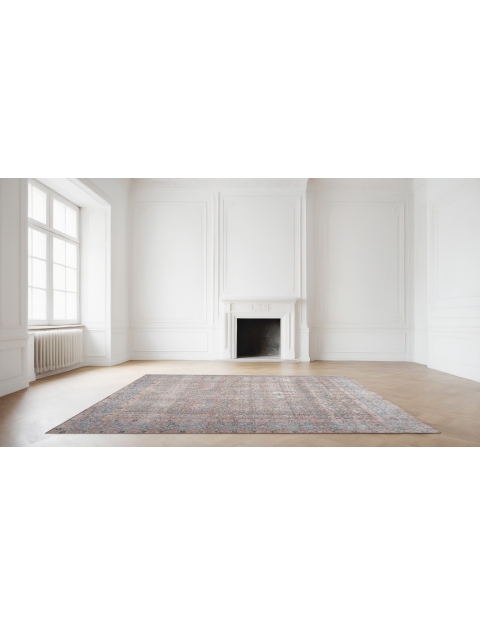 Multicolor Pakistan Persian Vintage Carpet 279 x 209 cm - view 1