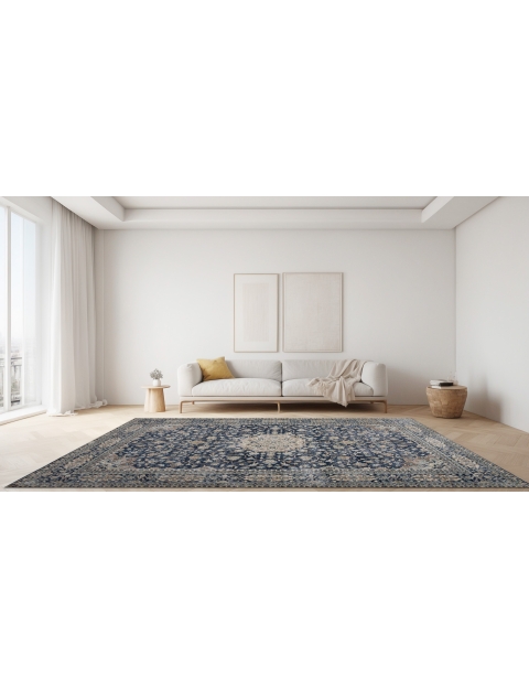 Blu Persiano Tappeto vintage persiano 317 x 203 cm - view 1