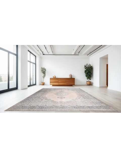 Beige Persien Persischer Vintage Teppich 375 x 275 cm - view 1