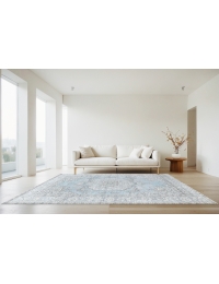 Blauw Perzië Perzisch Vintage Tapijt 270 x 201 cm - view 1
