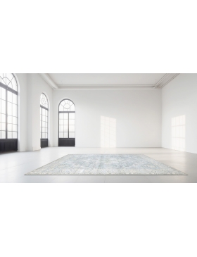 Blau Persien Persischer Vintage Teppich  272 x 199 cm