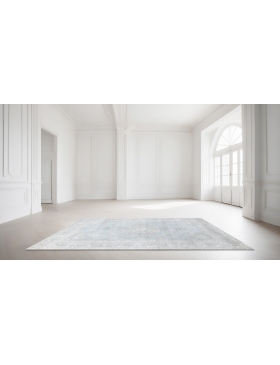 Blau Persien Persischer Vintage Teppich  284 x 196 cm