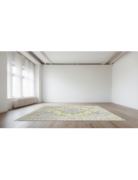Grün Persien Persischer Vintage Teppich  293 x 206 cm