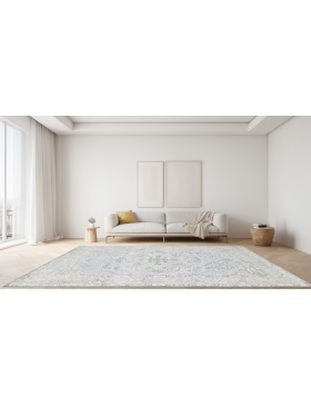 Blau Persien Persischer Vintage Teppich 275 x 190 cm - view 1