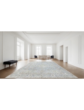Blå Persien Persisk Vintagetæppe  317 x 220 cm