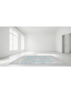 Blue Persia Persian Vintage Carpet  256 x 180 cm