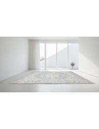 Blauw Perzië Perzisch Vintage Tapijt 274 x 194 cm - view 1